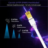 thumbnail of Helos ultra flex Patchkabel S/FTP Cat 6a TPE blau 7,5m