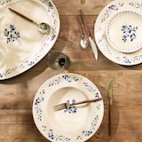 thumbnail of Assiette à pâtes Appoline bleue 27 cm x6 -  Rond Grès Table Passion 27.00x27.00 cm