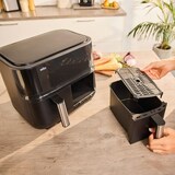 thumbnail of Braun TwinCook 3 Heißluftfritteuse TD 3030I BK – 8L Doppelkammer (4L+4L), 2850W, RealAir Technologie & Sync-Funktion