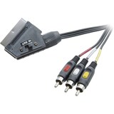 thumbnail of SpeaKa Professional SCART / Composite Cinch TV, Receiver Anschlusskabel [1x SCART-Stecker SP-7869848