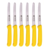 thumbnail of GRÄWE Tafel- Brötchenmesser / Frühstücksmesser Set gelb