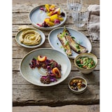 thumbnail of H&S PM Breeze Teller flach rund hoher Rand 21cm 6er