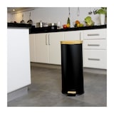 thumbnail of Kitchen Move Poubelle De Cuisine A Pédale Forest - 30l - Noir Mat