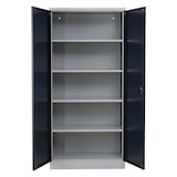 thumbnail of PROREGAL Stahlschrank BEE mit 9 verzinkten Fachböden | HxBxT 195x92x42cm | Grau-Anthrazit | Werkstattschrank Werkzeugschrank Aktenschrank