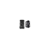 thumbnail of Enceinte Karaoké Mobile Party Dj Sono PA Batterie 8" 400W à LEDs RVB USB/SD/BT + Micro VHF MyDJ Djoon08 + Ampoule DIAMS