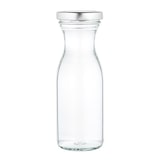 thumbnail of 12er Set Weithalsflasche Karaffe 250 ml + To 53 Deckel silber