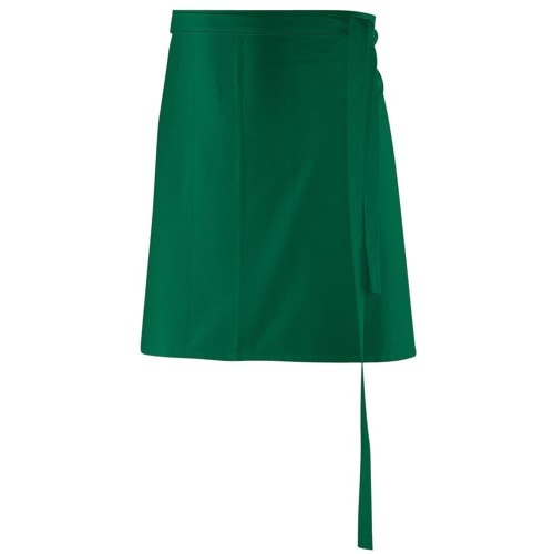 Vorbinder / Bistroschürze B 80 x L 45 cm : Flaschengrün 65% Polyester 35%Baumwolle 220 g/m²