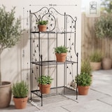 thumbnail of CLP Estanteria de pie Reus Metal HBT: 118x58x33 cm Negro