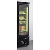 thumbnail of Expositor frigorífico para bebidas, preto, 3 portas de vidro, refrigeração ventilada, LED multicolor, 190 x 183 x 76 cm, 1156L, Polar Série G GP486