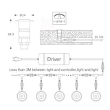 thumbnail of ARGOS - LED (Boden-)Einbaustrahler MINI-A rund IP67 warmweiß dimmbar