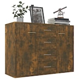 thumbnail of vidaXL Sideboard Räuchereiche 88x30x65 cm Holzwerkstoff