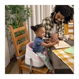 thumbnail of Ingenuity Siege Réhausseur 2-en-1 Avec Plateau A Rangement Intégré, Pivoine, Des 6 Mois