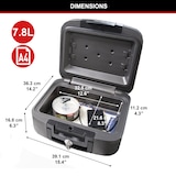 thumbnail of Master Lock Coffre-fort Moyen Resistant Au Feu Et A Leau Lchw20101