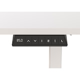 thumbnail of SIGMA Bureau, spaanplaat, 1200 x 600 mm, in hoogte verstelbaar, wit