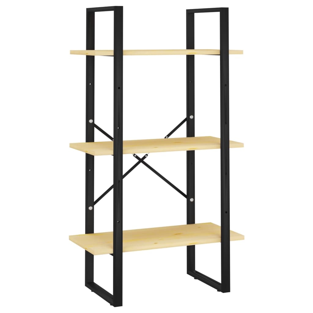 Helloshop26 - Ablageregal 60 x 30 x 105 cm massives Kiefernholz 02_0000686