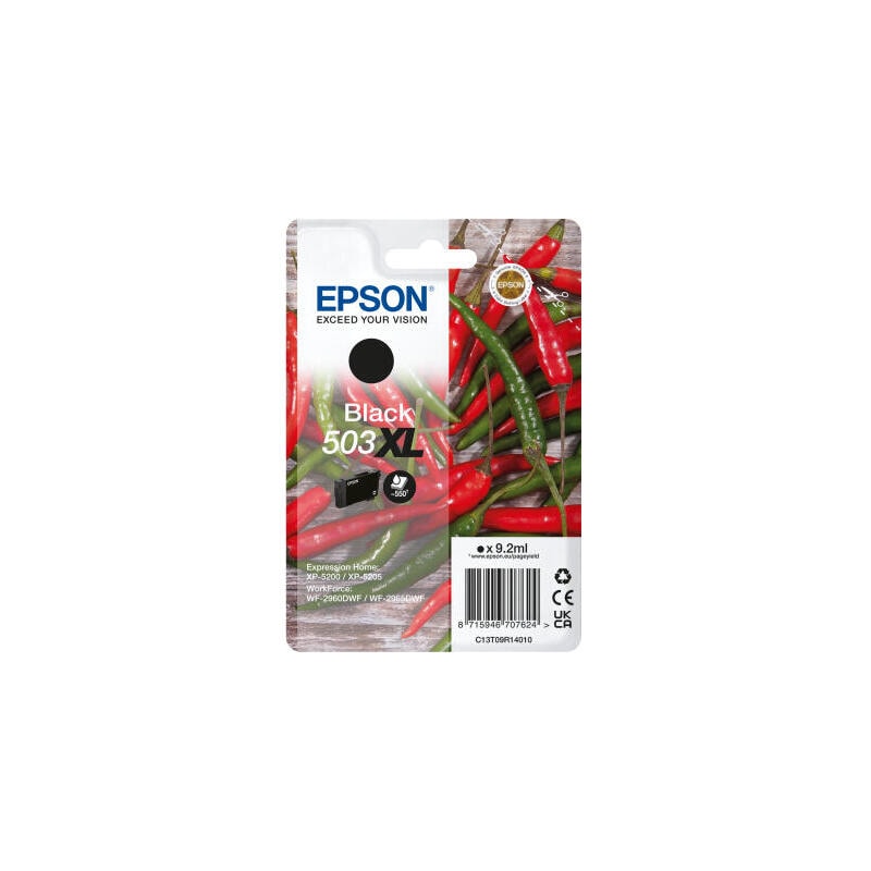 Epson 503Xl Originaltinte (Xl) Schwarz