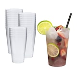 thumbnail of 1.050 Stück Plastikbecher 0,3 L, Mehrweg Trinkbecher, Transparent, PP, Made in Germany