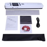 thumbnail of Scanner Portable À Plat Wifi Windows Mac Os Scanneur USB LCD LED Pdf Jpg Blanc + SD 8Go YONIS