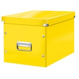 thumbnail of Lot de 6 Boîte de rangement Click & Store Wow, format cube, coloris jaune