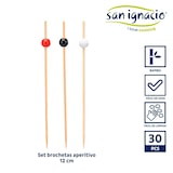 thumbnail of San Ignacio KINVARA - Conjunto de 30 espetos de aperitivo de bambu