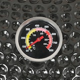 thumbnail of Tarrington House Kamado-Holzkohlegrill Naggado, Ø 47 cm, Ablagetisch, fahrbar, Keramik/Edelstahl, schwarz