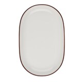 thumbnail of IDFine-Modest Brown 23 cm Oval -Platte 12 Stück