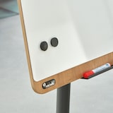 thumbnail of NAT0616 Flipchart mobil Tafel  magnethaftend 69x99cm Holz