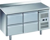 thumbnail of GastroHero Kühltisch ECO 0/4 mit Aufkantung - GN 1/1