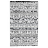 thumbnail of EVOCAMP Outdoor Teppich 250x300 cm, Kunststoffteppich, wetterfest für Terrasse, grau-weiß