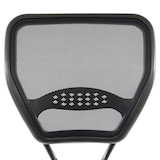 thumbnail of Profi-Bürostuhl Seattle, Chefsessel Drehstuhl, 150kg belastbar, Kunstleder ~ schwarz ohne Armlehnen