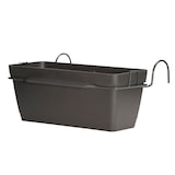 thumbnail of ArtPlast - Balkonblumentopf 11,5L mit Haken 59,5x29x19 cm in Farbe Anthrazit - LOLEGO FLY SQUARE-Kollektion