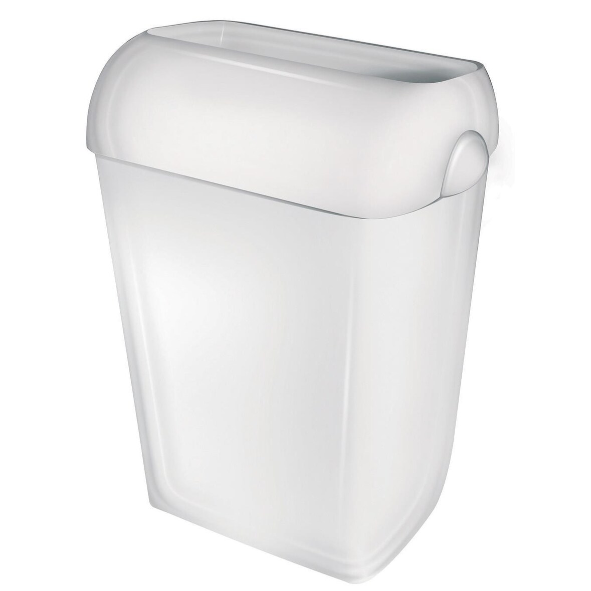 PlastiQline Abfallbehälter - 43 L - Kunststoff - weiß - Mülleimer