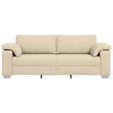 thumbnail of vidaXL Sofa Creme 219 x 80 x 82 cm Stoff