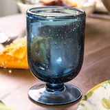 thumbnail of Stielglas Gordes Bullé 25 cl blau x6 - Glas Table Passion