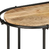 thumbnail of Helloshop26 - Meuble TV grand espace rangement 200 x 42 x 40 cm style industriel en bois massif marron 02_0057618