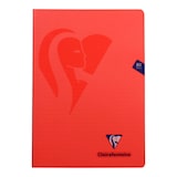 thumbnail of Clairefontaine 10x Heft A4 Mimesys, 40 Blatt 90g, kariert 4x8 mit Rand, Einband aus Polypropylen - Sortiert 303127C