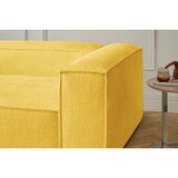 thumbnail of KAWOLA Sofa CARMO Ecksofa Stoff gelb Recamiere links