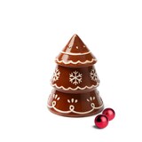 thumbnail of Excelsa galletera árbol Wonderful Ginger cerámica marrón