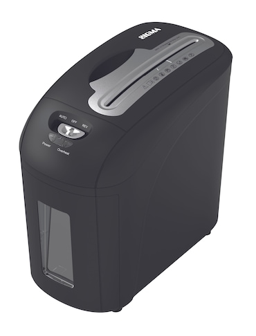 SIGMA Distruggidocumenti PCC165, plastica, 5 x 16 mm, 10 L, nero