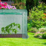 thumbnail of Relaxdays Tomatengewächshaus, rundes Dach, mit Tür, Tomatenhaus aus Stahl und Folie, UV-beständig, HBT: 170x80x200, grün