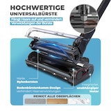 thumbnail of KLAMER Akkustaubsauger, 500 Watt Kabelloser Staubsauger, Flexibler Akku Handstaubsauger mit verschiedenen Aufsätzen, Flex Staubsauger mit LED Licht