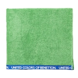 thumbnail of Benetton - Handdoek 90x160cm 380gsm 100% katoen velours groene regenboog