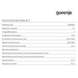 thumbnail of Gorenje Boiler TGR50 N/D 50 Liter, Warmwasserbereiter, DRUCKFEST Thermostat ECO