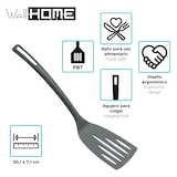 thumbnail of WellHome - Set di pentole in acciaio inossidabile da 7 pezzi con 6 utensili da cucina di base in PBT nero