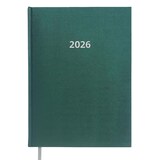 thumbnail of 2026 ADINA Buchkalender A4 grün-metallic 1 Tag auf 1 Seite