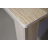 thumbnail of DUPI Mesa Comedor AITANA con Estructura y tapa superior de Madera (Taupe, 140x80x79)