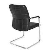 thumbnail of Konferenzstuhl / Freischwinger / Stuhl FLEXO V PU schwarz hjh OFFICE