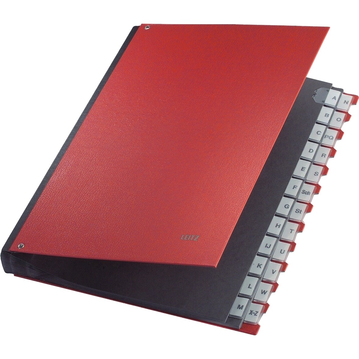 Pultordner A-Z PP rot