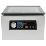 thumbnail of METRO Professional Kamer vacuümsealer GVS1200, roestvrij staal / glas, 37,2 x 44,3 x 24,9 cm, cap. 7 L, pomp 70L/min, timer, 5 functies, zilver