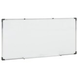 thumbnail of vidaXL Whiteboard magnetisch 110x60 cm staal wit